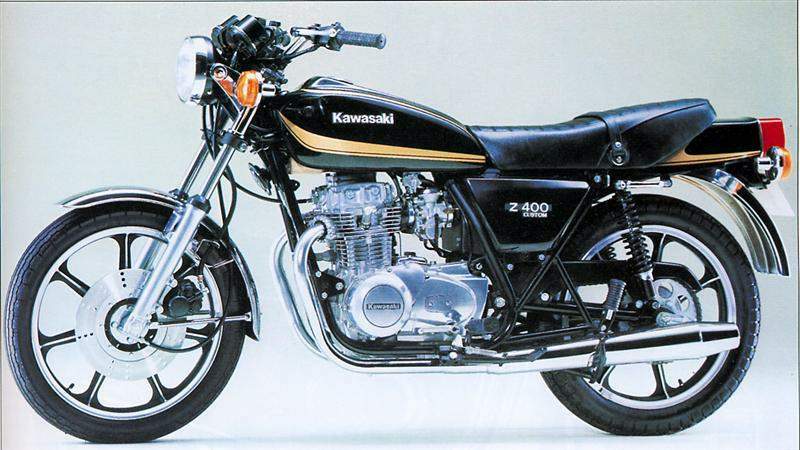 1982 Kawasaki Z 400 Custom